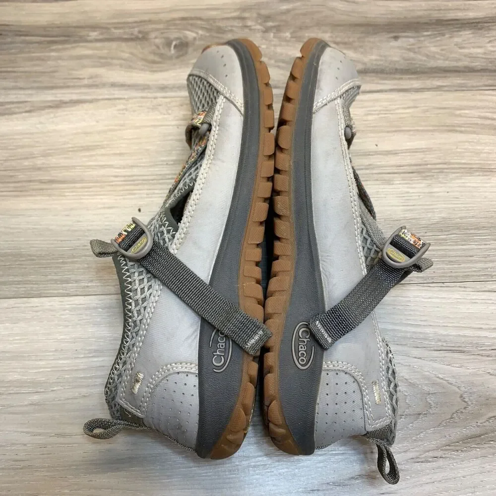 CHACO Odyssey Gray‎ Sport Water Sandal Shoes Little Kids Boys Girls Size 5 36